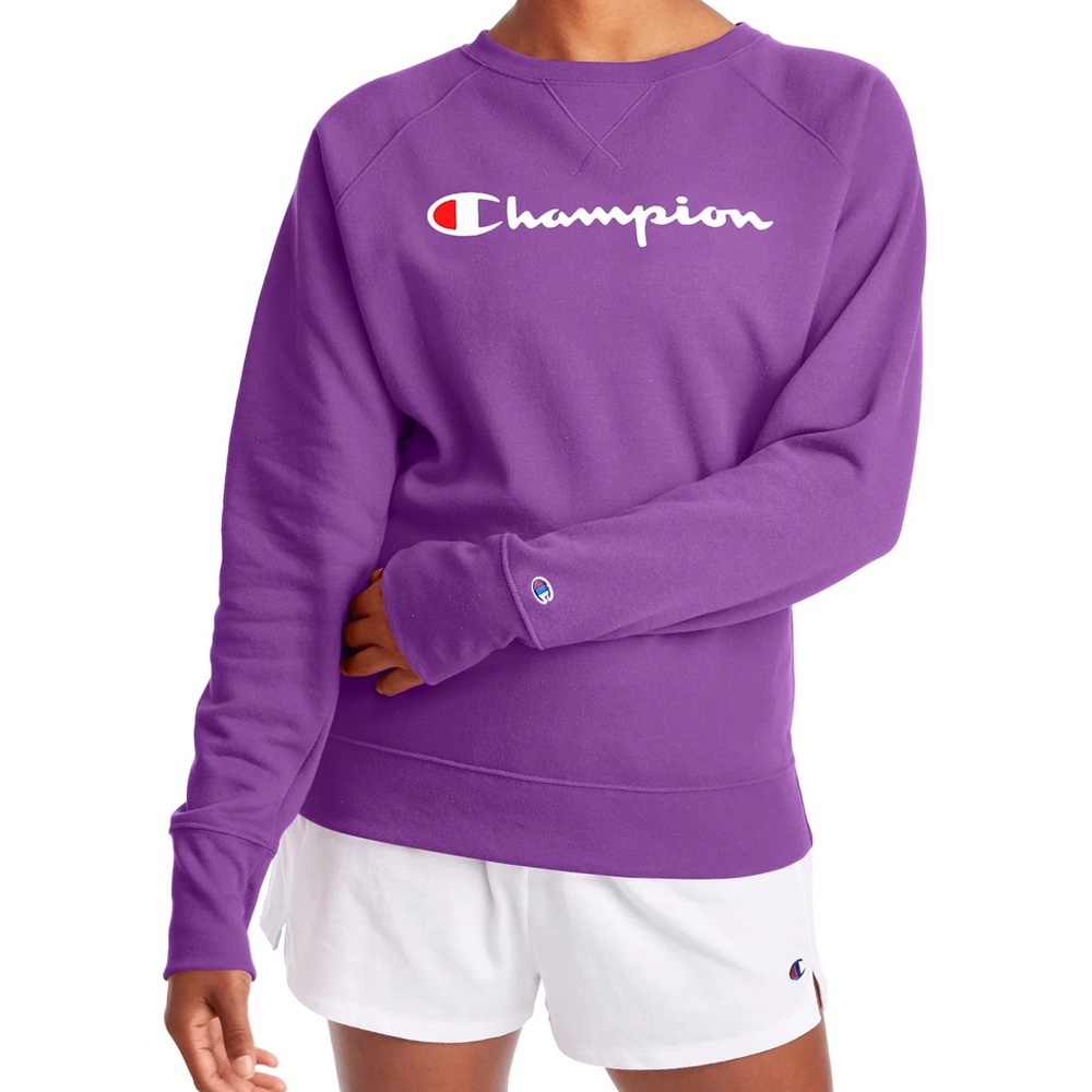 Champion Boyfriend Crewneck Sweatshirt Size Smal